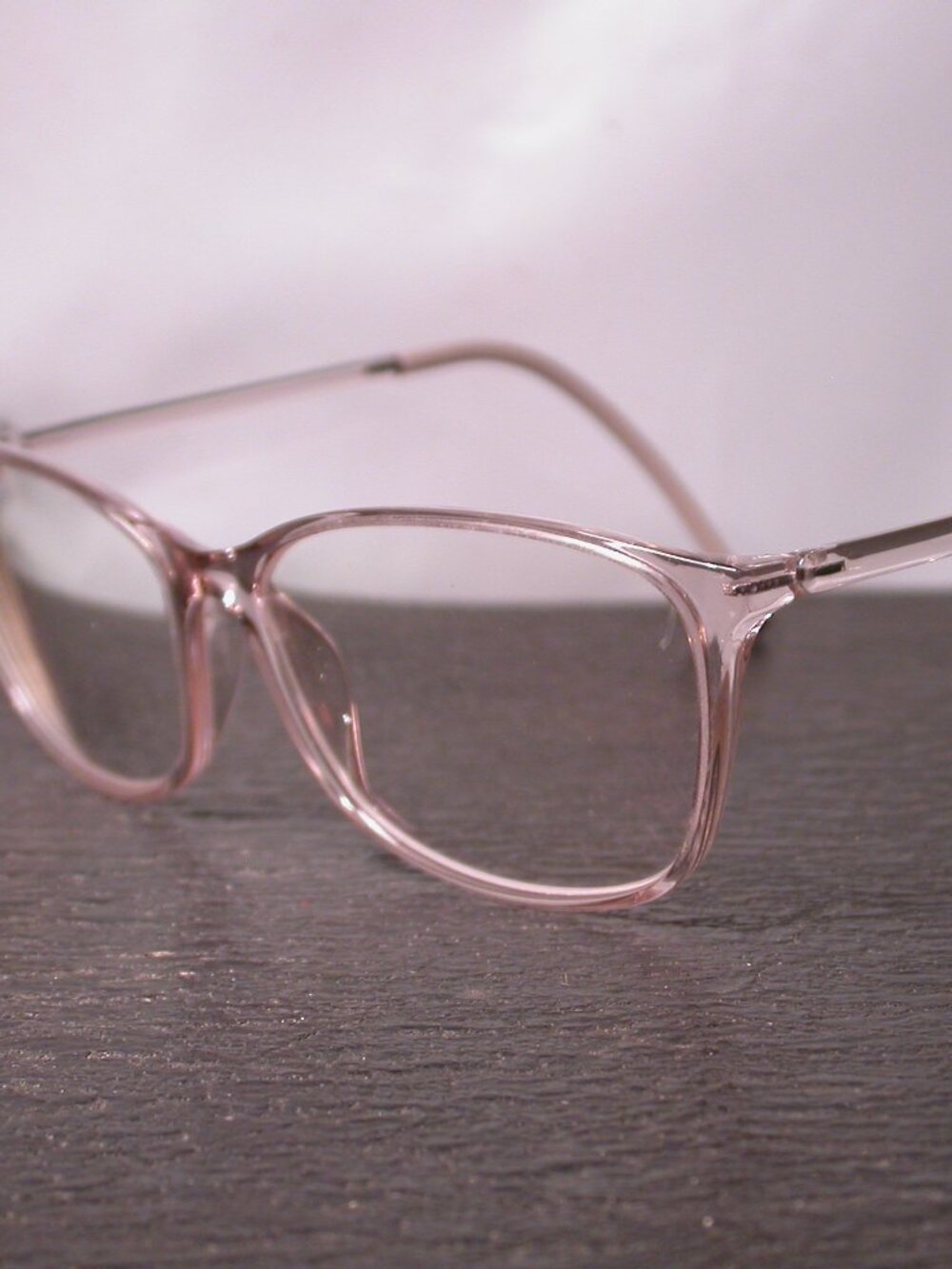Silhouette Rose Clear Light Weight Eyeglasses Made in Austria